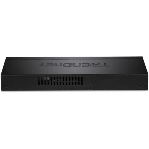 TRENDnet 8 Port Gigabit PoE+ Switch, 65W PoE Power Budget, 16Gbps Switching Capacity, IEEE 802.1p QoS, DSCP Pass Through Support, Fanless, Wall Mountable, Lifetime Protection, Black, TPE TG83 Alternate-Image1/500