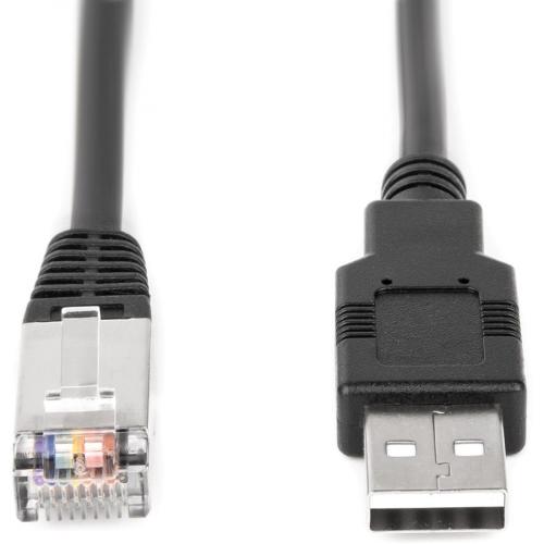 Rocstor Premium Cisco USB Console Cable   USB Type A To RJ45 Rollover Cable Alternate-Image1/500
