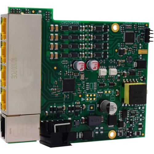 Brainboxes Embedded Industrial 5 Port PoE+ 10/100 Ethernet Switch Alternate-Image1/500