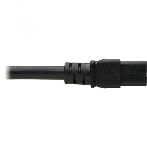 Eaton Tripp Lite Series Power Extension Cord, C19 To C20   Heavy Duty, 20A, 250V, 12 AWG, 15 Ft. (4.6 M), Black Alternate-Image1/500