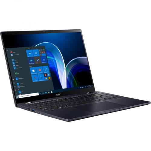 Acer TravelMate Spin P6 P614RN 52 TMP614RN 52 77DL 14" Touchscreen Convertible 2 In 1 Notebook   WUXGA   1920 X 1200   Intel Core I7 11th Gen I7 1165G7 Quad Core (4 Core) 2.80 GHz   16 GB Total RAM   512 GB SSD   Galaxy Black Alternate-Image1/500