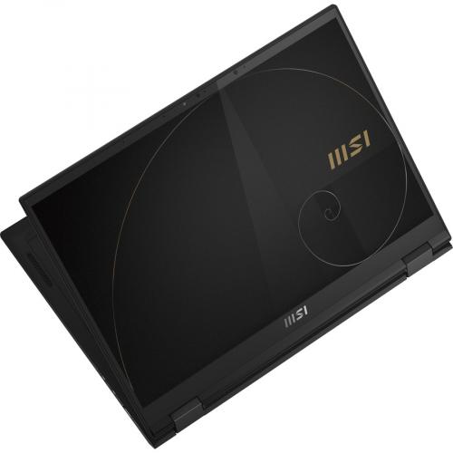 MSI Summit E14Flip A12MT 017 14" Touchscreen Convertible 2 In 1 Notebook   QHD+   2880 X 1800   Intel Core I5 12th Gen I5 1240P 1.20 GHz   16 GB Total RAM   512 GB SSD   Ink Black Alternate-Image1/500