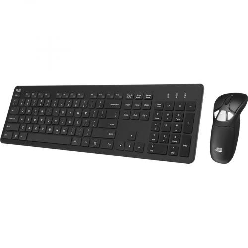 Adesso Air Mouse Go Plus With Full Size Keyboard Alternate-Image1/500