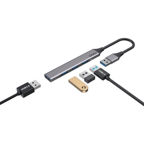 CODi USB A 4 Port Hub Alternate-Image1/500