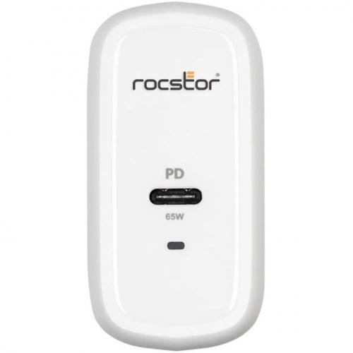 Rocstor 65W Smart USB C Power AC Adapter Charger Alternate-Image1/500