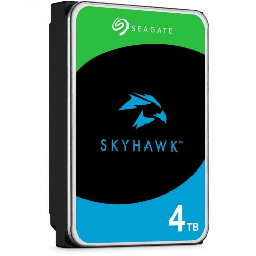 Seagate SkyHawk ST4000VX016 4 TB Hard Drive   3.5" Internal   SATA (SATA/600)   Conventional Magnetic Recording (CMR) Method Alternate-Image1/500
