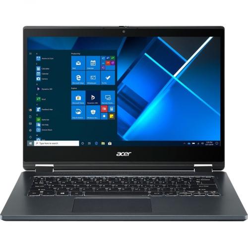Acer TravelMate Spin P4 P414RN 51 TMP414RN 51 52YE 14" Touchscreen Convertible 2 In 1 Notebook   Full HD   1920 X 1080   Intel Core I5 11th Gen I5 1135G7 Quad Core (4 Core) 2.40 GHz   16 GB Total RAM   512 GB SSD   Slate Blue Alternate-Image1/500