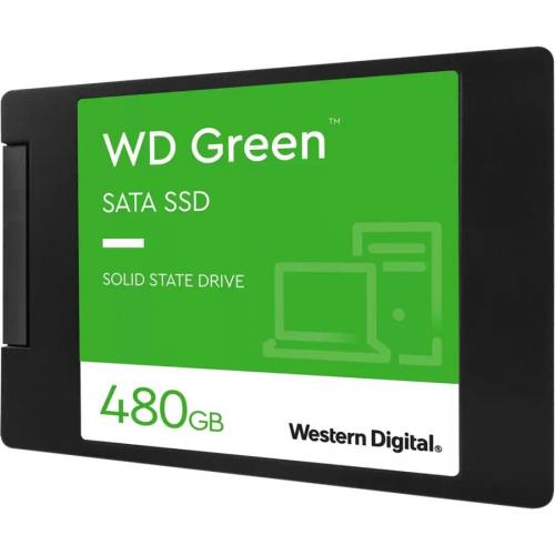 WD Green WDS480G3G0A 480 GB Solid State Drive   2.5" Internal   SATA (SATA/600) Alternate-Image1/500