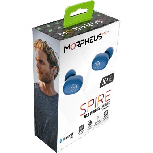 Morpheus 360 Spire True Wireless Earbuds   Bluetooth In Ear Headphones With Microphone   TW1500L Alternate-Image1/500