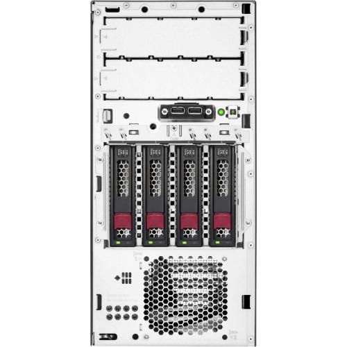 HPE ProLiant ML30 G10 Plus 4U Tower Server   1 X Intel Xeon E 2314 2.80 GHz   16 GB RAM   Serial ATA/600 Controller Alternate-Image1/500