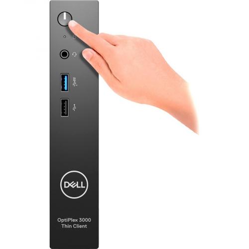 Dell OptiPlex 3000 Thin Client   Intel Pentium Silver N6005 Quad Core (4 Core) 2 GHz   Black Alternate-Image1/500