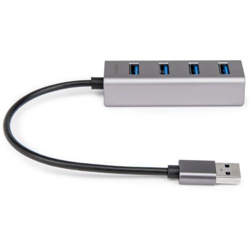 Rocstor Portable 4 Port Hub USB A To 4x USB A SuperSpeed USB 3.0 Alternate-Image1/500