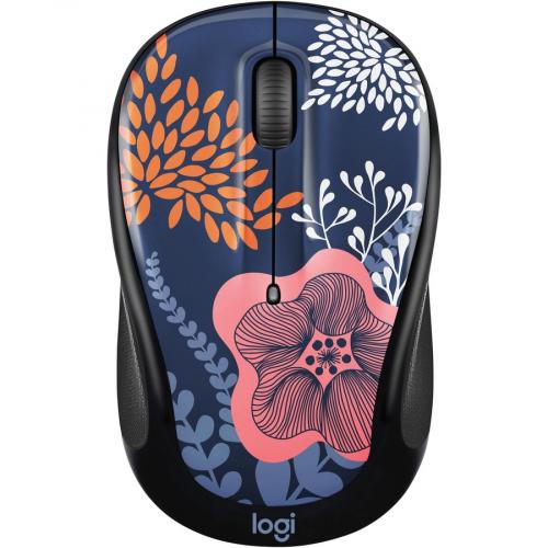 Logitech Design Collection Limited Edition Wireless Mouse With Colorful Designs   USB Unifying Receiver, 12 Months AA Battery Life, Portable & Lightweight, Easy Plug & Play With Universal Compatibility   FOREST FLORAL Alternate-Image1/500