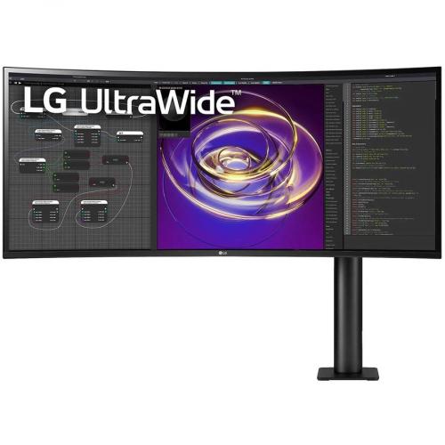 LG Ultrawide 34BP88CN B 34" Class UW QHD Curved Screen LCD Monitor   21:9   Black Alternate-Image1/500
