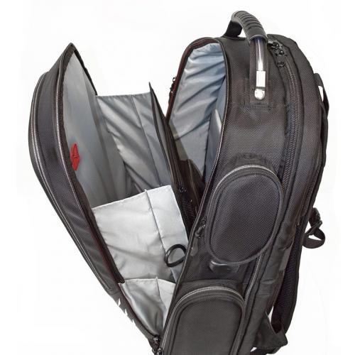 Mobile Edge Carrying Case (Backpack) For 17.3" To 18" Apple, Microsoft, Sony, Nintendo IPad Notebook, Tablet, EReader, Smartphone   Black Alternate-Image1/500