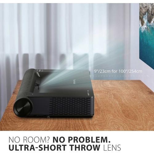 ViewSonic X2000B 4K Ultra Short Throw 4K UHD Laser Projector With 2000 Lumens, Wi Fi Connectivity, Cinematic Colors, Dolby And DTS Soundtracks Support For Home Theater Alternate-Image1/500