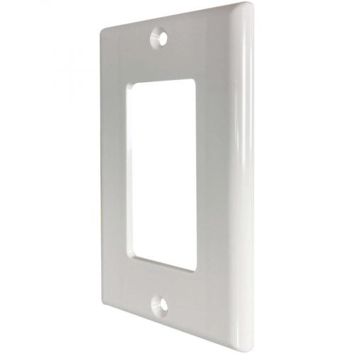 Tripp Lite By Eaton Safe IT Single Gang Antibacterial Wall Plate, Decora Style, Ivory, TAA Alternate-Image1/500