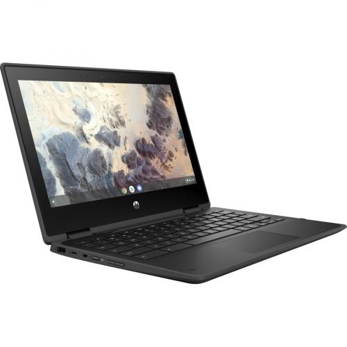 HP Chromebook X360 11 G4 EE 11.6" Touchscreen Rugged Convertible 2 In 1 Chromebook   HD   1366 X 768   Intel Celeron N5100 Quad Core (4 Core) 1.10 GHz   8 GB Total RAM   8 GB On Board Memory   64 GB Flash Memory Alternate-Image1/500