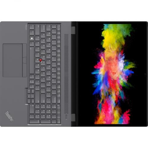 Lenovo ThinkPad P16 Gen 1 16" Notebook WQXGA Intel Core I7 12800HX 16GB RAM 512GB SSD NVIDIA RTX A1000 Storm Grey Alternate-Image1/500