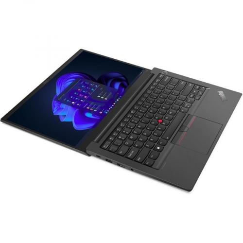 Lenovo ThinkPad E14 Gen 4 21ECS04V00 14" Notebook   Full HD   1920 X 1080   AMD Ryzen 5 5625U Hexa Core (6 Core) 2.30 GHz   8 GB Total RAM   256 GB SSD   Black Alternate-Image1/500