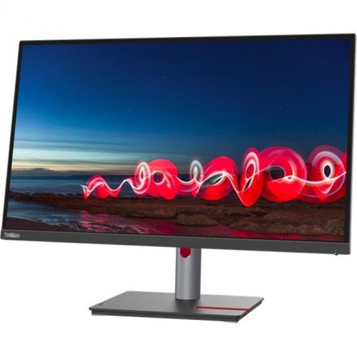 Lenovo ThinkVision T27i 30 27" FHD IPS 4ms LCD Monitor   1920 X 1080 FHD WLED 27" Display   In Plane Switching (IPS) Technology   60 Hz Refresh Rate   4ms Response Time   HDMI, VGA, USB 3.2, DisplayPort Alternate-Image1/500