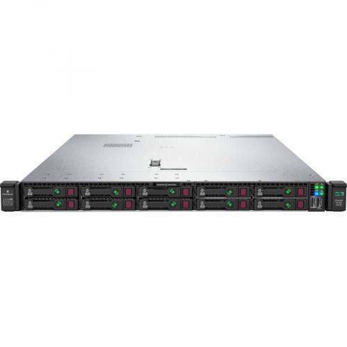 HPE ProLiant DL360 G10 1U Rack Server   1 X Intel Xeon Silver 4210R 2.40 GHz   32 GB RAM   Serial ATA, 12Gb/s SAS Controller Alternate-Image1/500