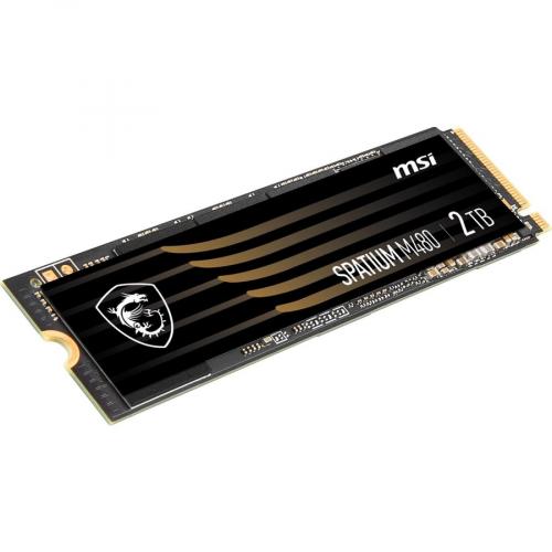 MSI SPATIUM M480 2 TB Solid State Drive   M.2 2280 Internal   PCI Express NVMe (PCI Express NVMe 4.0 X4) Alternate-Image1/500