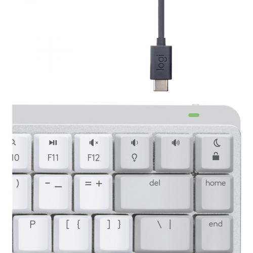 Logitech MX Mechanical Mini For Mac Wireless Illuminated Performance Keyboard Alternate-Image1/500