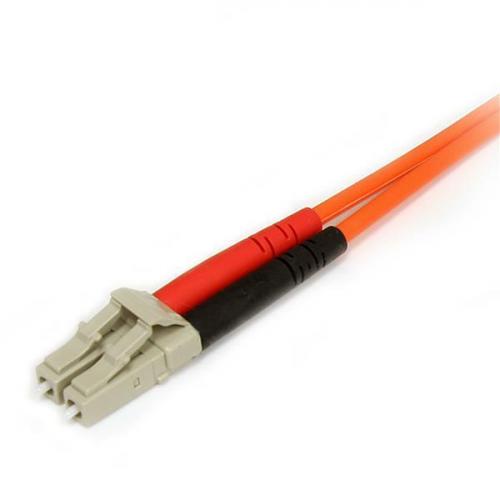 StarTech.com 2m Fiber Optic Cable   Multimode Duplex 62.5/125   LSZH   LC/SC   OM1   LC To SC Fiber Patch Cable Alternate-Image1/500