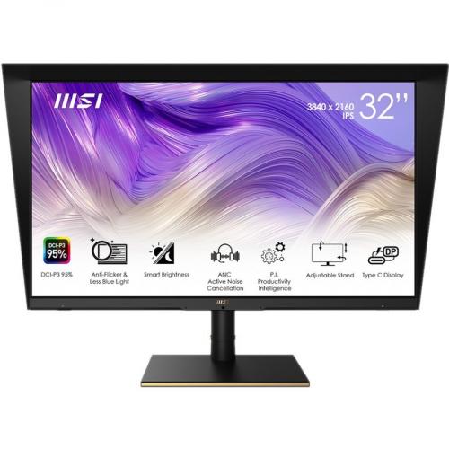 MSI Summit MS321UP 32" 4K UHD LED LCD Monitor   16:9   Black Alternate-Image1/500