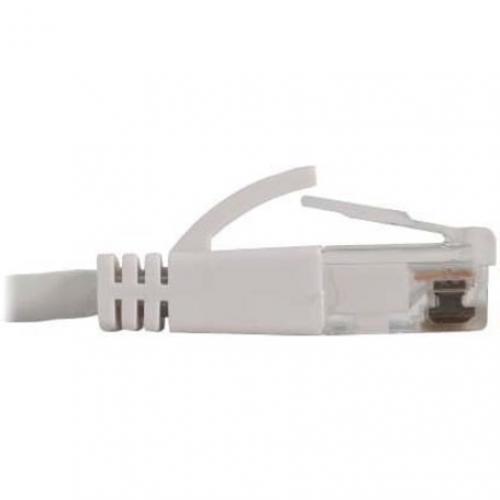 Eaton Tripp Lite Series Cat6a 10G Snagless Molded Slim UTP Ethernet Cable (RJ45 M/M), PoE, White, 6 Ft. (1.8 M) Alternate-Image1/500