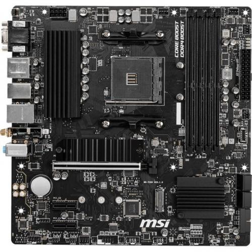 MSI B550M-VC WIFI Gaming Desktop Motherboard - AMD B550 Chipset - Socket  AM4 - Micro ATX 