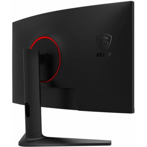 MSI Optix G271C E2 27" Class Full HD Curved Screen Gaming LCD Monitor   16:9   Metallic Black, Red Alternate-Image1/500