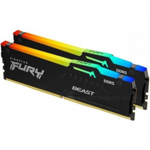 Kingston FURY Beast 32GB (2 X 16GB) DDR5 SDRAM Memory Kit Alternate-Image1/500