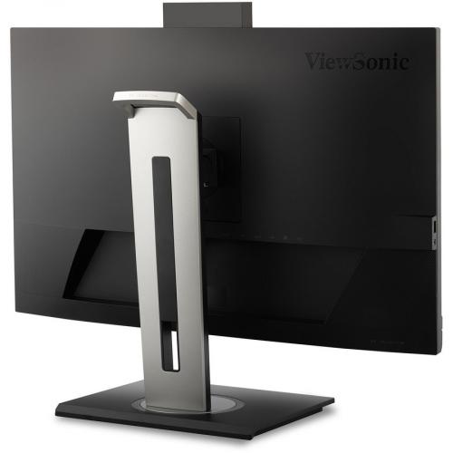 ViewSonic VG2456V 24 Inch 1080p Video Conference Monitor With Webcam, 2 Way Powered 90W USB C, Docking Built In Gigabit Ethernet And 40 Degree Tilt Ergonomics For Home And Office Alternate-Image1/500