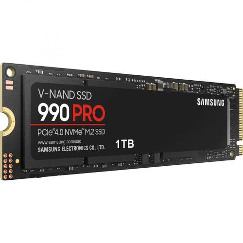 Samsung 990 PRO 1 TB Solid State Drive   M.2 2280 Internal   PCI Express NVMe (PCI Express NVMe 4.0 X4) Alternate-Image1/500