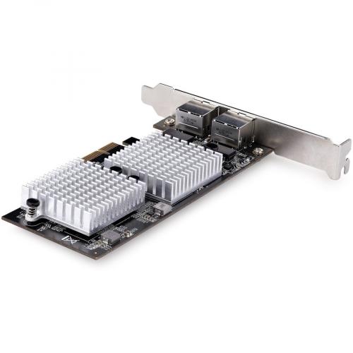 StarTech.com 2 Port 10Gbps PCIe Network Adapter Card, Network Card For PC/Server, PCIe Ethernet Card W/Jumbo Frame, NIC/LAN Interface Card Alternate-Image1/500