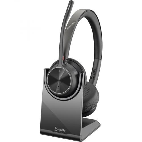 Poly Voyager 4320 Headset With Charge Stand Alternate-Image1/500
