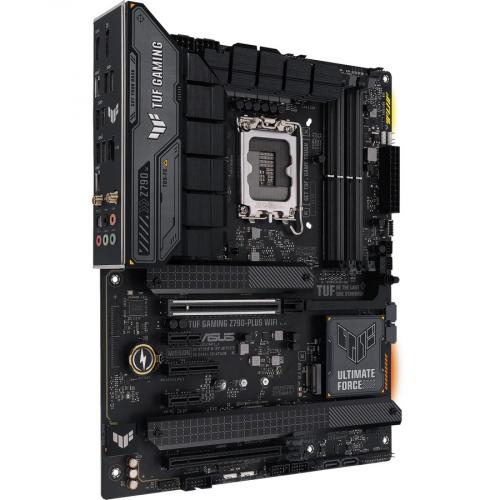 TUF Z790 PLUS WIFI Gaming Desktop Motherboard   Intel Z790 Chipset   Socket LGA 1700   ATX Alternate-Image1/500