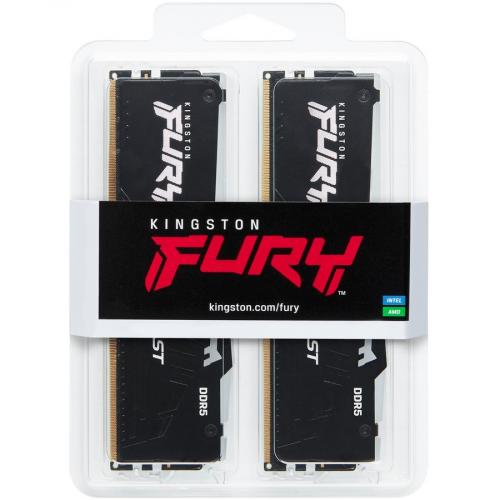 Kingston FURY Beast 64GB (2 X 32GB) DDR5 SDRAM Memory Kit Alternate-Image1/500