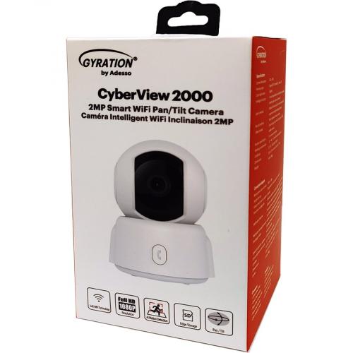 Gyration Cyberview Cyberview 2000 2 Megapixel Indoor Full HD Network Camera   Color   White Alternate-Image1/500