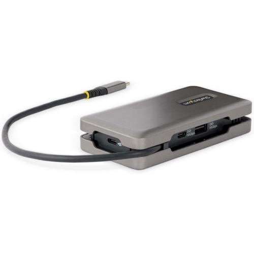 StarTech.com USB C Multiport Adapter, HDMI/VGA, 4K 60Hz, 3 Port USB Hub, 100W PD Pass Through, GbE, Mini Docking Station, 1ft/30cm Cable Alternate-Image1/500