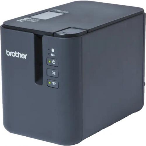 Brother PT P900Wc Desktop Thermal Transfer Printer   Monochrome   Label Print   USB   Serial   With Cutter Alternate-Image1/500