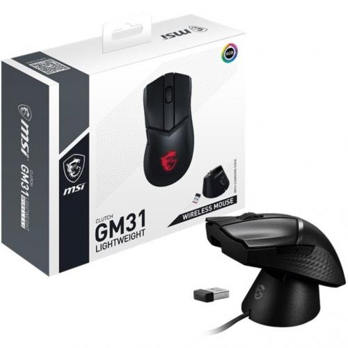 MSI Clutch GM31 Gaming Mouse Alternate-Image1/500