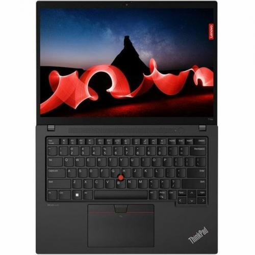 Lenovo ThinkPad T14s Gen 4 21F6001HUS 14" Notebook   WUXGA   Intel Core I7 13th Gen I7 1365U   16 GB   512 GB SSD   Deep Black Alternate-Image1/500