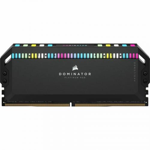 Corsair Dominator Platinum RGB 64GB (2x32GB) DDR5 DRAM 6600MT/s C32 Memory Kit   Black Alternate-Image1/500