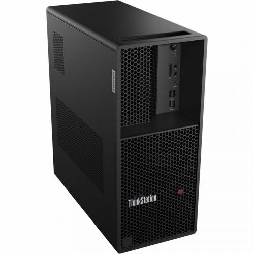 Lenovo ThinkStation P3 30GS0036US Workstation   Intel Core I7 Hexadeca Core (16 Core) I7 13700 13th Gen 2.10 GHz   32 GB DDR5 SDRAM RAM   1 TB SSD   Tower Alternate-Image1/500
