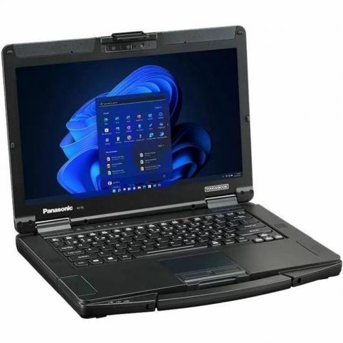 Panasonic TOUGHBOOK FZ 55 FZ 55DZ06SAM 14" Semi Rugged Notebook   HD   Intel Core I5 11th Gen I5 1145G7   16 GB   512 GB SSD Alternate-Image1/500