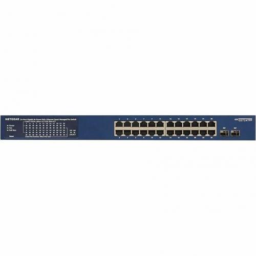Netgear Smart GS724TPP Ethernet Switch Alternate-Image1/500