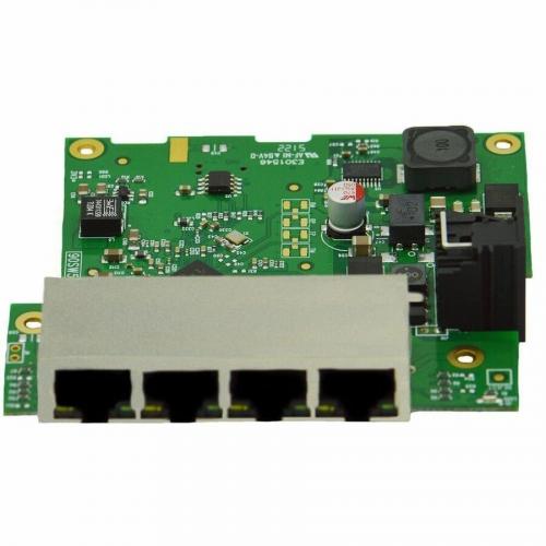 Brainboxes Embedded Industrial 4 Port Gigabit Ethernet Switch Alternate-Image1/500